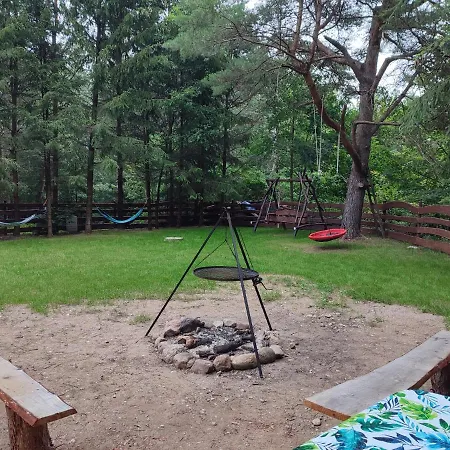 Domek alpejski W Lesie Na Mazurach Leśne Zacisze *