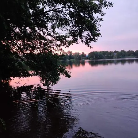 W Lesie Na Mazurach Leśne Zacisze Domek alpejski